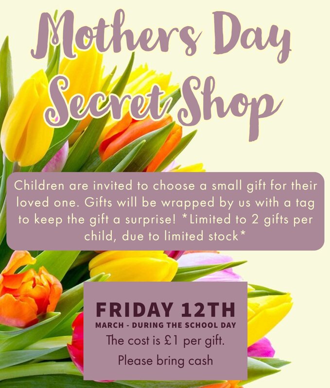 Image of GB Fundraising Friends Mothers Day Secret Shop
