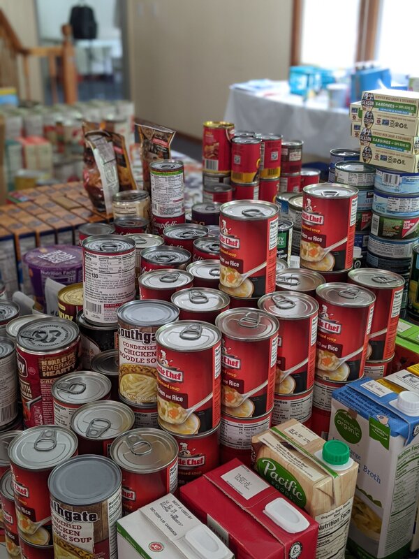 Image of Harvest Festival Foodbank Collection