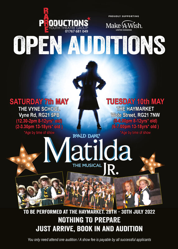 Image of Open Auditions for Matilda