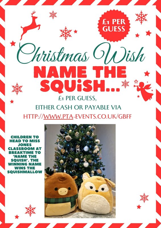Image of GB Fundraising Friends - Name the Squish!
