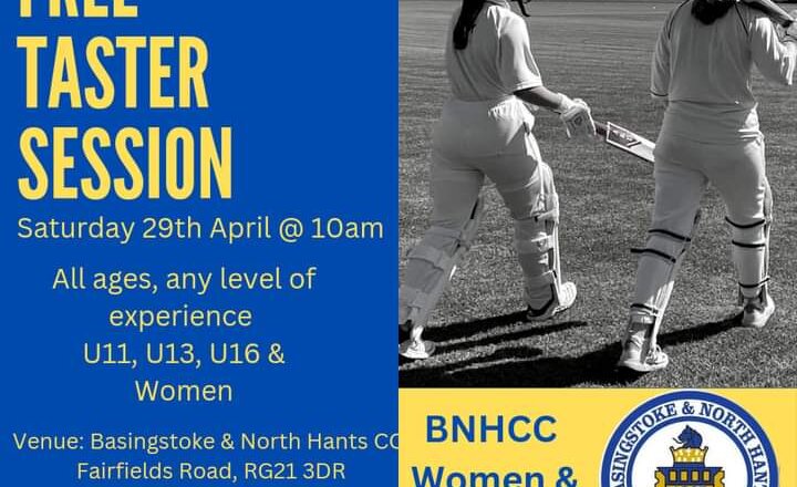 Image of Free Female Cricket Taster Session