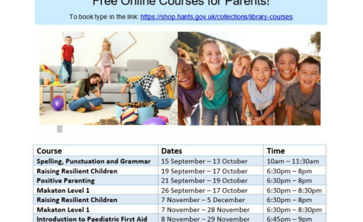 Image of Free Courses for Parents