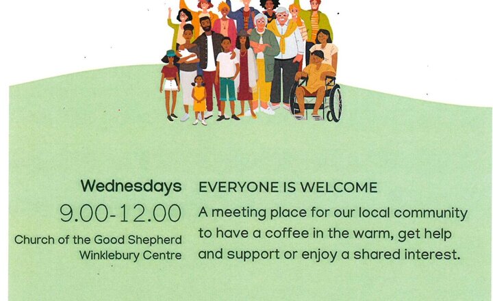 Image of Everyone Welcome for Coffee, Warmth and Support